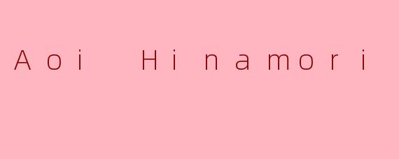 Aoi Hinamori Ch